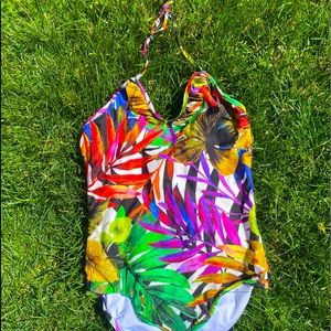 Milly Mini’s Floral one piece bathing suit